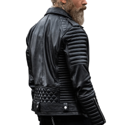 FMC Style Leather Fashion Jacket for Him