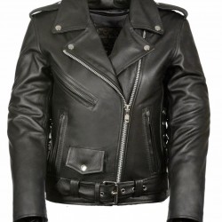 Pro Cafe Racer Leather Motorcycle Jacket