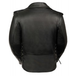 Pro Cafe Racer Leather Motorcycle Jacket