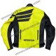 Honda CBR Biker Leather Motorcycle Racing Jacket (Free Worldwide Shipping)