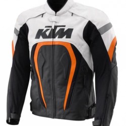 KTM Leather Motorcycle Racing Jacket