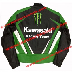 Kawasaki Monster Leather Motorcycle Jacket