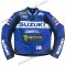 Suzuki GSXR Leather Motorcycle Racing Motogp Jacket