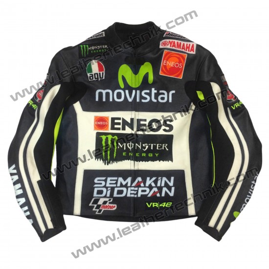 Yamaha Movie Star Leather Motorcycle Jacket