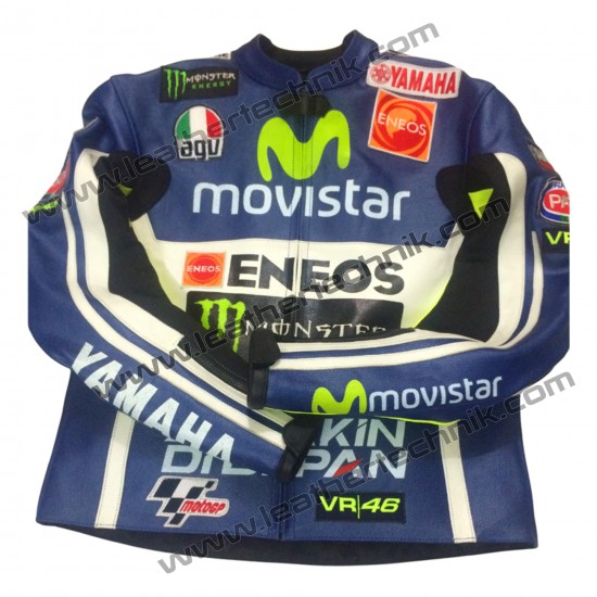 Yamaha Movie Star Leather Motorcycle Jacket