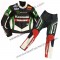 Kawasaki Monster Leather Motorcycle Racing Suit