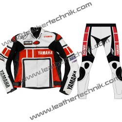 Yamaha Two Piece Leather Motorcycle Race Replica Suit 60th-Anniversary 