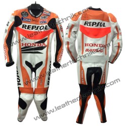 Honda Repsol Leather Motorcycle Suit