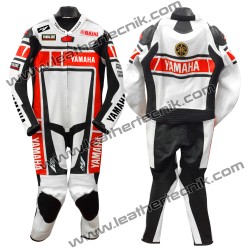 60th-Anniversary Yamaha Leather Motorcycle Race Replica Suit
